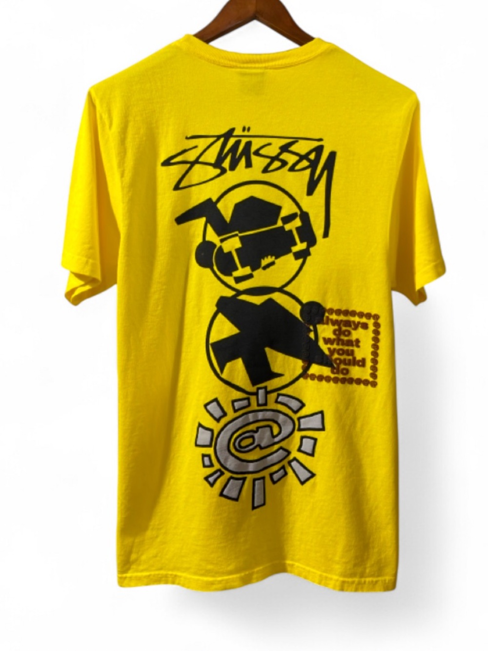 Stüssy x Always Do What You Should Do Stack T-shirt Size Small (NWT) - Picture 4 of 7